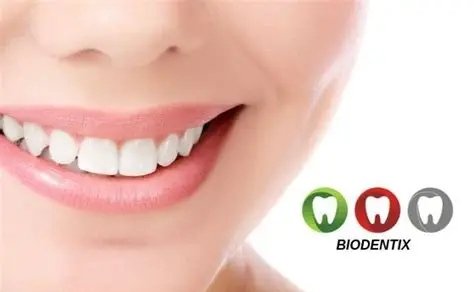 Biodentix supplement bottle for strong teeth and healthy gums